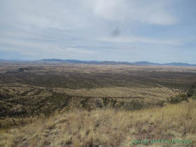 View from the first climb on Arizona Trail Passage 1.