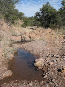 Water along AZT Passage 2.