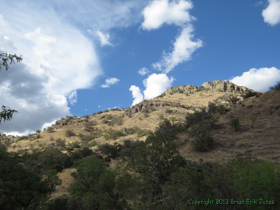 View from camp on AZT Passage 4.