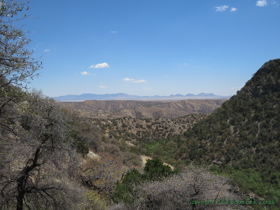 View along Arizona Trail Passage 4.