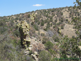 View along Arizona Trail Passage 4.