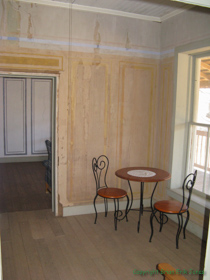 Inside the historic house at Kentucky Camp on AZT Passage 5.