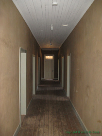 Inside the historic house at Kentucky Camp on AZT Passage 5.