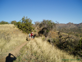 Brian, Raquel and Cheetah on Passage 6.