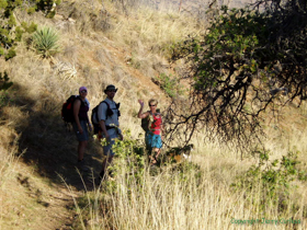 Raquel, Brian and Cheetah on Passage 6.