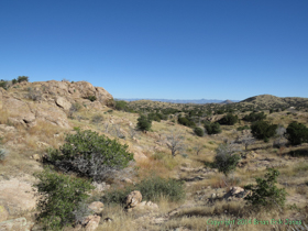 The terrain got rockier as we climbed higher.