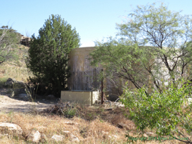 A large water holding tank on Passage 10.