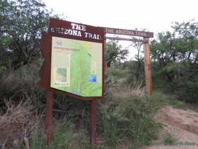 The American Flag trailhead.