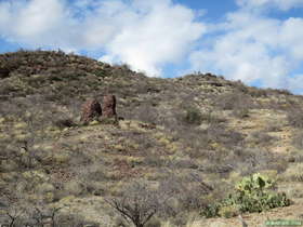 View along AZT Passage 14.