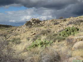 View along AZT Passage 14.