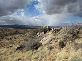 View along AZT Passage 14.