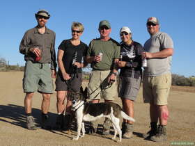 The post-Passage celebration for Arizona Trail Passage 14.