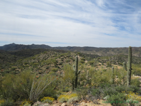 The northern part of Passage 15 is dominated by low hills.