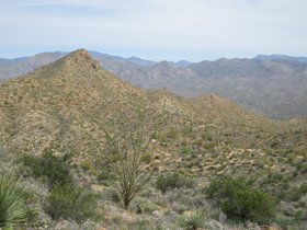 AZT Passage 15 bypasses more rugged terrain to the east.