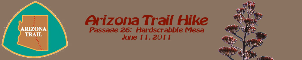 Arizona Trail Passage 26 hike, Arizona - June 2011