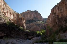 Looking from Horse Camp Canyon to Aravaipa Canyon