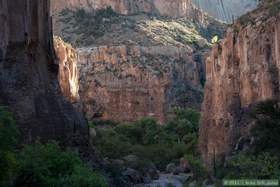 Looking from Horse Camp Canyon to Aravaipa Canyon