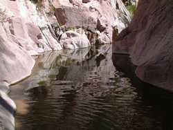 A pool on Hannah Creek