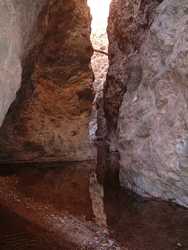 Little Blue Box is a beautiful slot canyon.