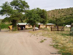 Our guest house at the Double T Homestead.