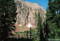 No Name Lake in the early morning.