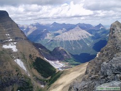 A view from Jerry's climb up Mt. Pinchot.