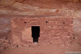 Perfect Kiva Ruin in Bullet Canyon.