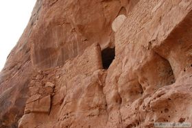 An upper, seeminly defensive, level at Jailhouse Ruin in Bullet Canyon.