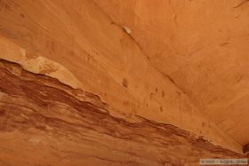 Pictographs at Green Mask Spring in Sheiks Canyon.