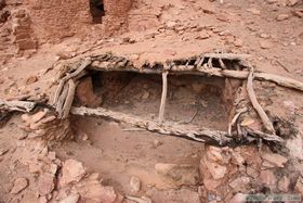 The kiva at Split-Level Ruin in Grand Gulch.