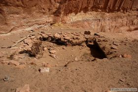 The Kiva at Turkey Pen Ruin in Grand Gulch.