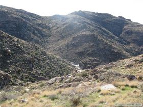 More water in another canyon opposite us.