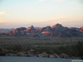 Kofa NWR in the morning.