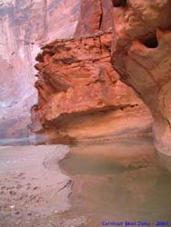 Paria Canyon near the camp at Paria mile 14.