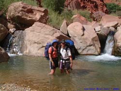 Shannon and Brian before they decided to just dive right in.