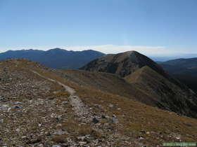 West Pecos Baldy Peak in the Sangre de Cristo Mountains.