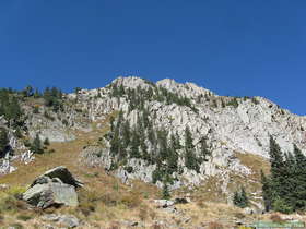 Near the Truchas Peaks in the Sangre de Cristo Mountains.