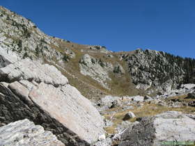 Near the Truchas Peaks in the Sangre de Cristo Mountains.