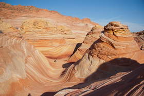 The Wave in Coyote Buttes North.