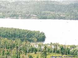 Moosehorn Lodge on Gunflint Lake.