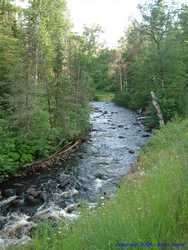 Cross Creek, near Round Lake.