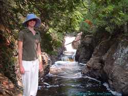 Shan at the Cascade River.