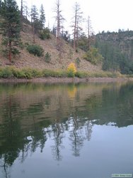 Chevelon Lake near camp.