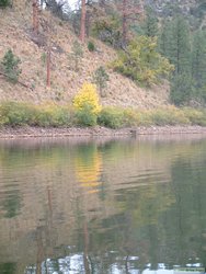 Chevelon Lake near camp.