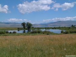 Shambow Pond in Red Rock Lakes NWR.