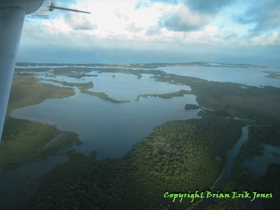 View from our TropicAir flight from Belize City to Punta Gorda.