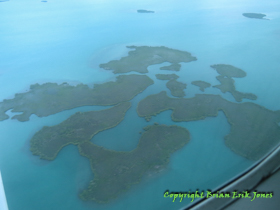 View from our TropicAir flight from Belize City to Punta Gorda.