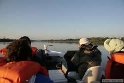 Racing along the Rio Paraguai