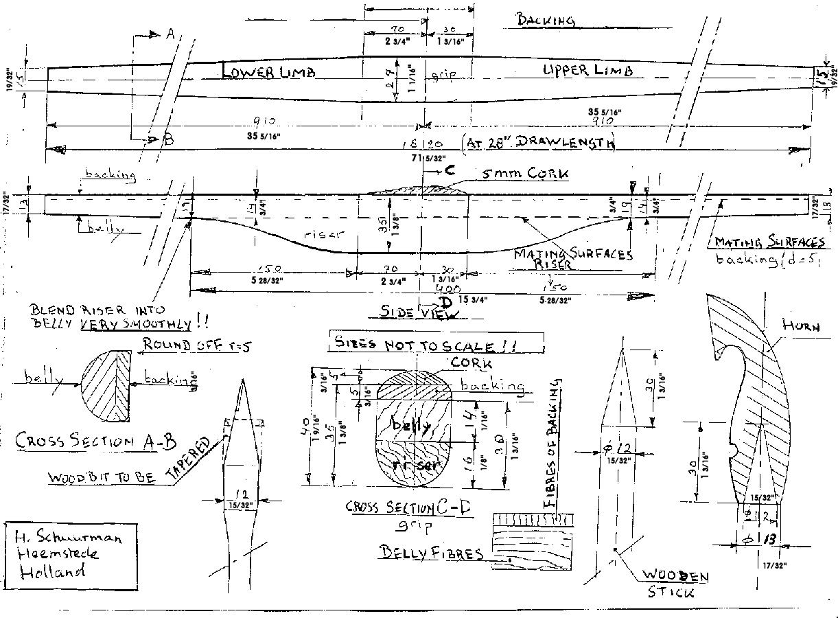 English Longbow Plans