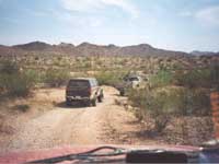 Ron and XXX snake their way through the Arizona scrub.